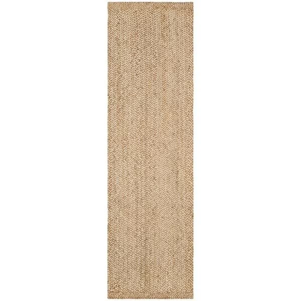 Natural Fiber Hand Woven Rectangle Area Rug, Natural - 2 ft.-6 in. x 10 ft., Safavieh, Mfr#: NF461A-210
